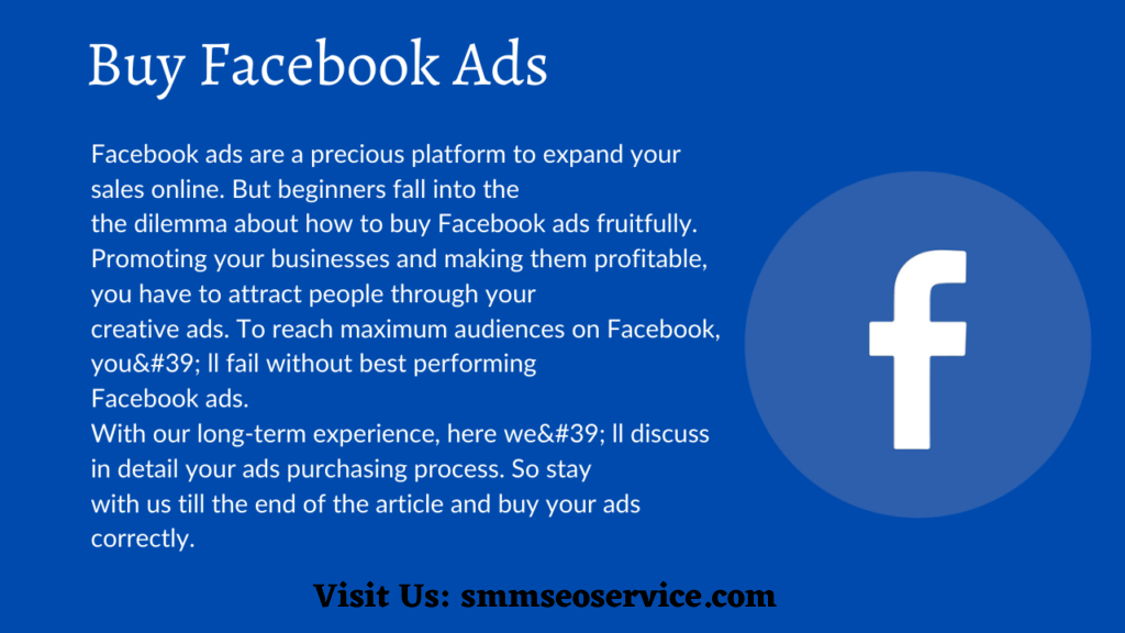Buy Facebook Ads Accounts